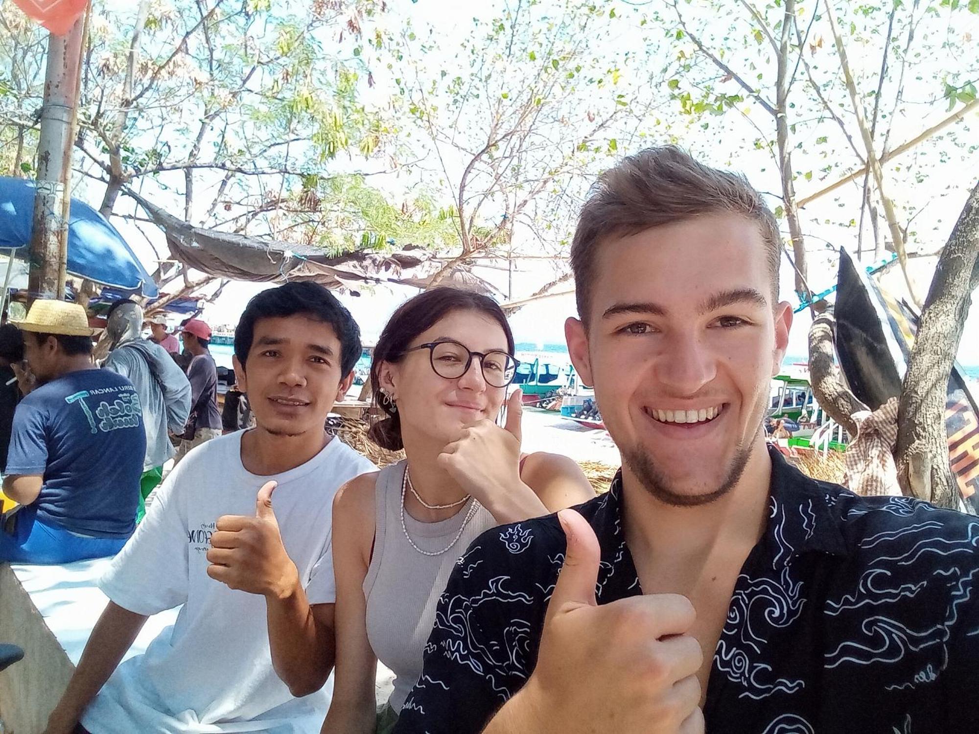 Ping Pong Homestay Gili Trawangan Exterior foto