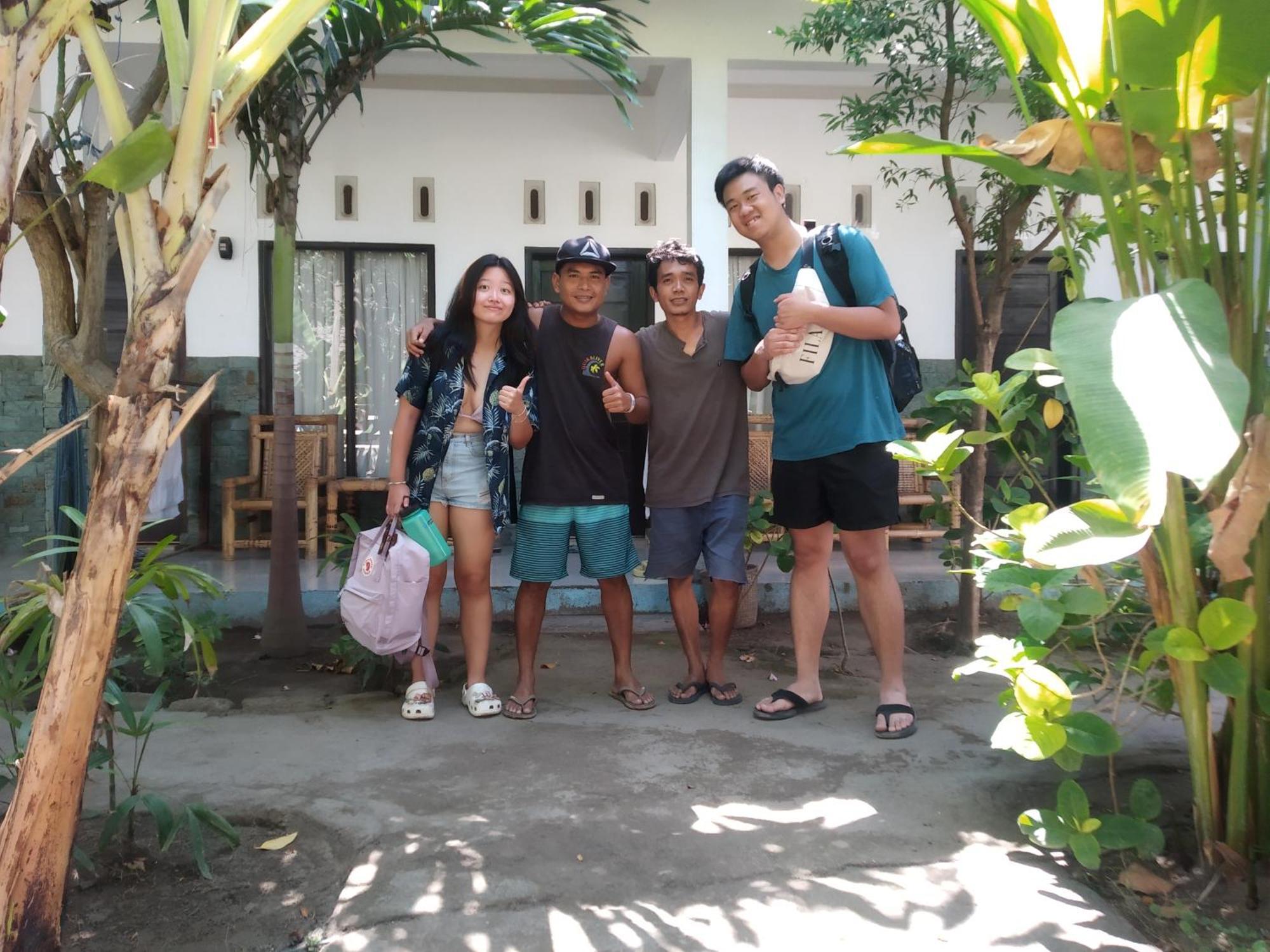 Ping Pong Homestay Gili Trawangan Exterior foto